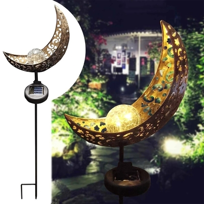 Outdoor Courtyard Solar LED Garden Lights Decoration Moon Sun Stars Waterproof Night Light