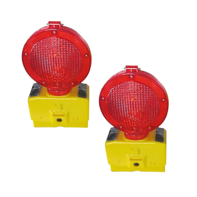 Automatic Solar Panel Led Solar Traffic Warning Light Adaptive Control