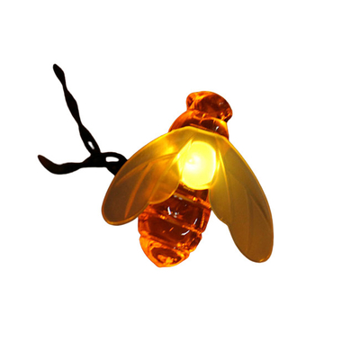 Christmas Solar Powered Bee String Lights / LP65 Bee Solar Fairy Lights