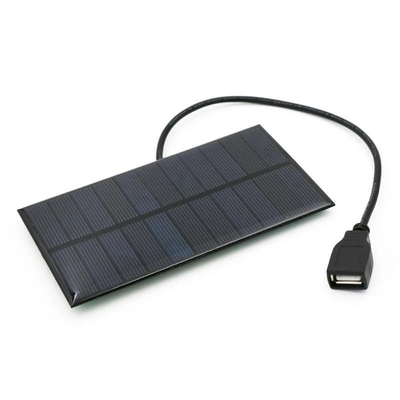 1.65W Solar Charger Solar Panel 76*133MM Output Solar Power Charging For Outdoor Camping Mobile Phone USB Charged Device