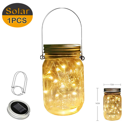 Decorative Power Firefly Decorative Outdoor Garden Christmas Hanging LED Solar Fairy Lights