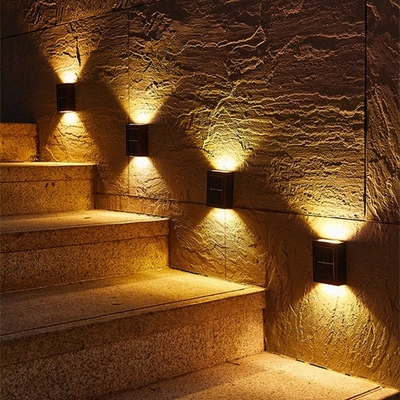WINXU IP65 Waterproof Solar Led Lights Outdoor Landscape Balcony Decorative Wall Light