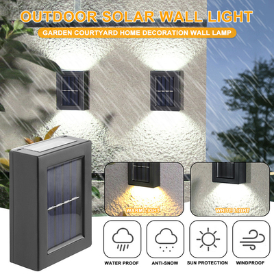 WINXU IP65 Waterproof Solar Led Lights Outdoor Landscape Balcony Decorative Wall Light