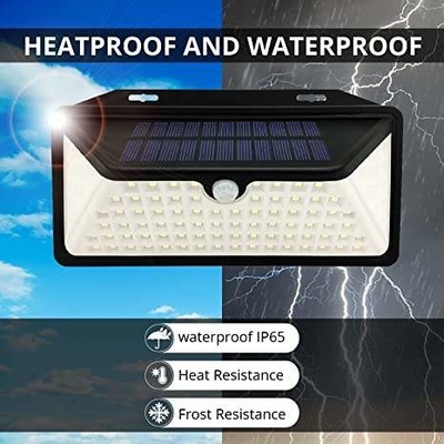 240V Motion Sensor Solar Powered LED Wall Light Wireless Outside Security Wall Lights
