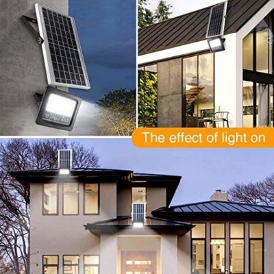 Outdoor LED 40w Solar Flood Light Garage Channel Solar Street Light With Remote Control