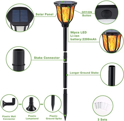 WINXU Patio Courtyard Solar LED Garden Lights Hanging Or Dining Table 3.7V 2000mAh