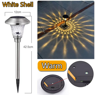 Outdoor Solar LED Garden Lights Multicolor 80lm Brightest Solar Path Lights