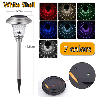 Outdoor Solar LED Garden Lights Multicolor 80lm Brightest Solar Path Lights