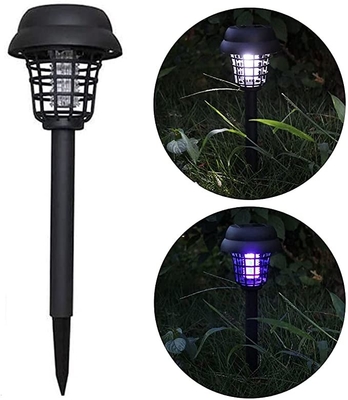 Portable Outdoor Solar Mosquito Killer Lamp 3.7v RoHS 20000h Lifespan