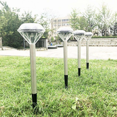 Park Decorative Solar LED Garden Lights IP65 Metal Solar Pathway Lights 6lm