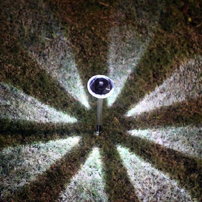 Park Decorative Solar LED Garden Lights IP65 Metal Solar Pathway Lights 6lm