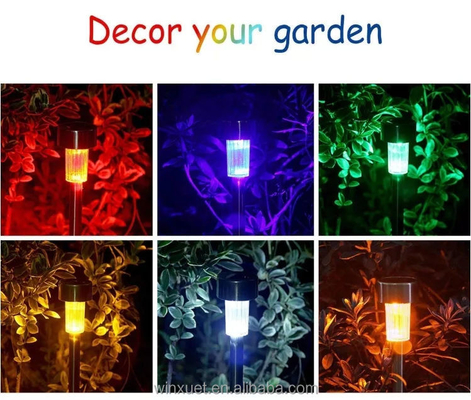 IP55 Waterproof Solar LED Garden Lights 0.5W Outdoor Solar Walkway Lights