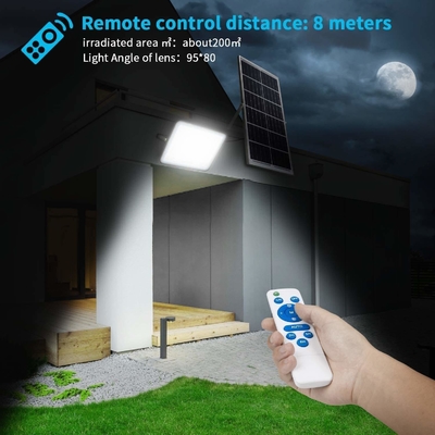 WINXU Flood Waterproof solar light 200w ip67 360LED 6500K 36000mAH With Remote Control