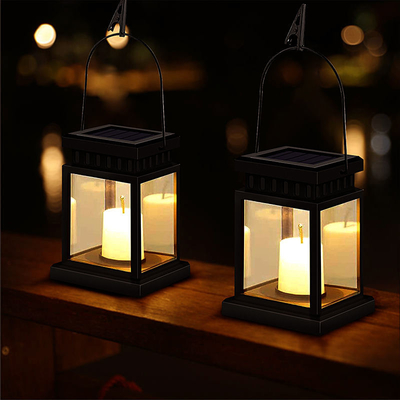 Quick Install Decorative Solar Candle Lights Outdoor Hanging IP65 Warm White