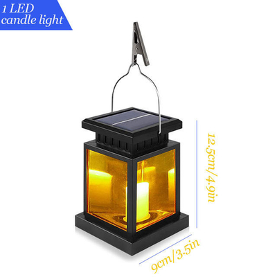 Retro 5LM Solar Lantern Garden Lights Outdoor Hanging Waterproof Garden Patio Lawn Landscaping