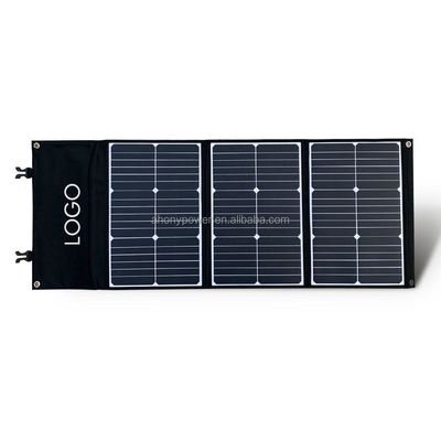 60w 100w Folding Solar Panel 3 Fold 5 Fold Charging CE ROHS ISO9001