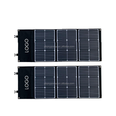 Camper Retailer RV Monocrystalline Folding Solar Panels 60W 385*330*16mm
