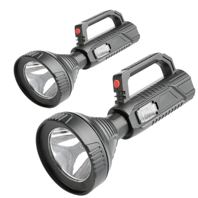 6000K White Outdoor Emergency Bright Solar Powered Flashlight 85lm