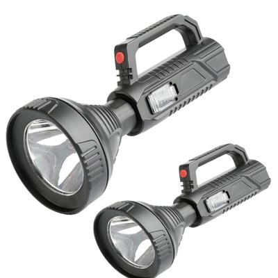 Glare Flashlight Solar Emergency Lights Outdoor Spotlight Rechargeable Battery 85lm