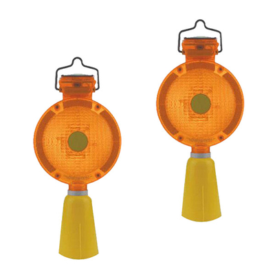Traffic Barricade Flash Solar Traffic Warning Light 0.36kg