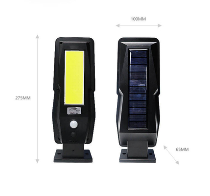 Indoor House ABS+PC Decorative Solar Street Lights IP65 186LM