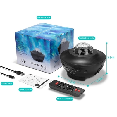 WINXU LED Galaxy Star Night Light Projector Room Rotate Starry Sky Galaxy Projector