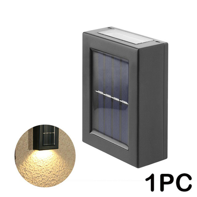 WINXU LED Solar Wall Lamp Waterproof Outdoor Porch Light Sconce