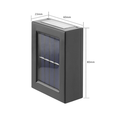 WINXU LED Solar Wall Lamp Waterproof Outdoor Porch Light Sconce