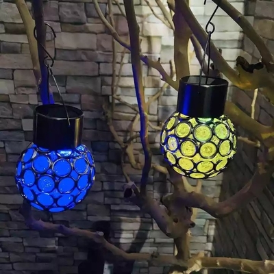 Waterproof Solar LED Lantern Hanging Light Outdoor Garden Courtyard Atmosphere Light