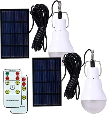 Portable Solar Emergency Bulb USB Rechargeable 3W 4000 Luminous Cool White Color