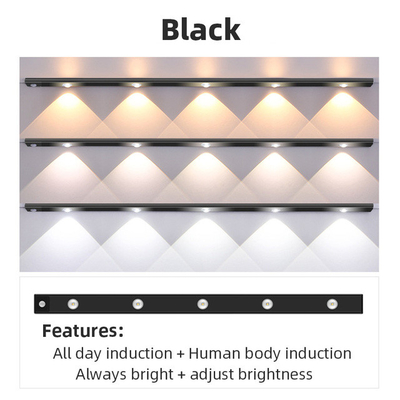 20cm 30cm 40cm 60cm Ultra Thin LED Light Wireless USB Rechargeable