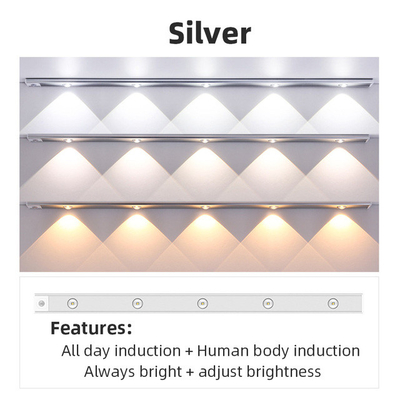 20cm 30cm 40cm 60cm Ultra Thin LED Light Wireless USB Rechargeable