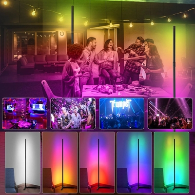SMD5050 RGB Solar LED Flood Lights Decor Indoor Standing Lamp