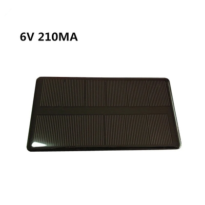80*45mm Solar Panel Charger Polycrystalline 5V 60MA For Mini Generating Electricity