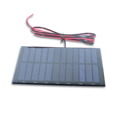 Epoxy Mini Solar Panel Charger 1w 2w 3w 4w 5v 6v 7v Sunlight Power Bank Battery