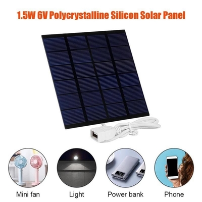 Polysilicon Solar Panel Charger DIY Solar System For Phone Power Bank