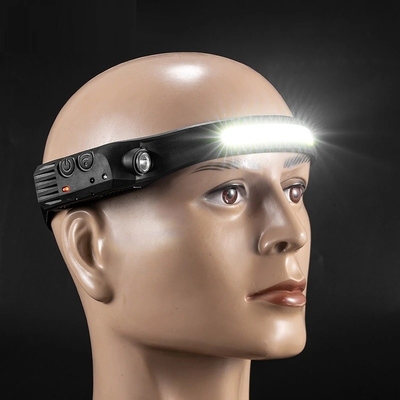 LED 0.2W White Sensor Headlamp Powered by LED Light Source